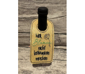 ADVENTSKALENDER 3. Dezember - Stickdatei - ITH Flaschenanhänger Vol. 4